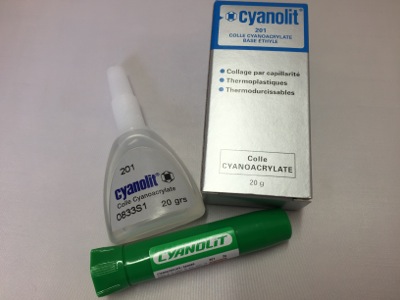 Cyanolit 201 - colle cyanoacrylate - flacon de 20g